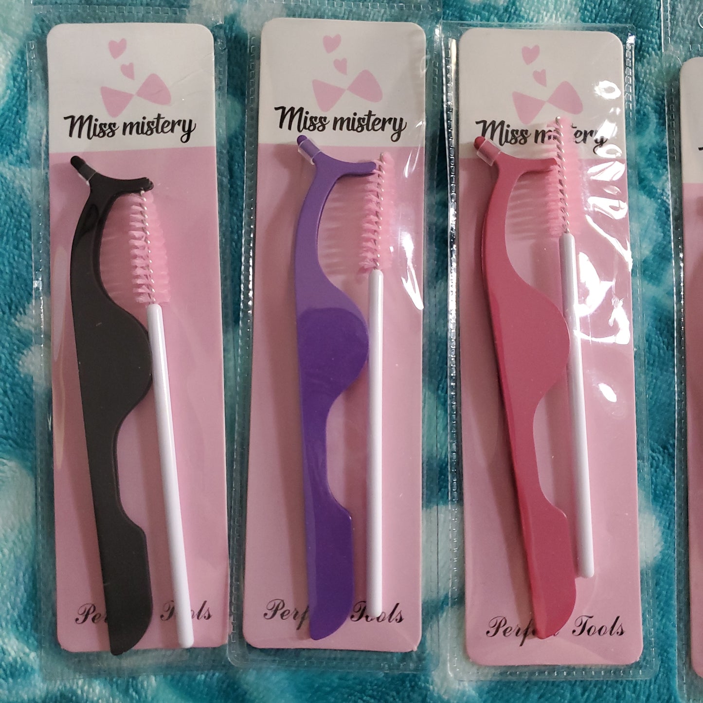 Lash tweez/brush combo