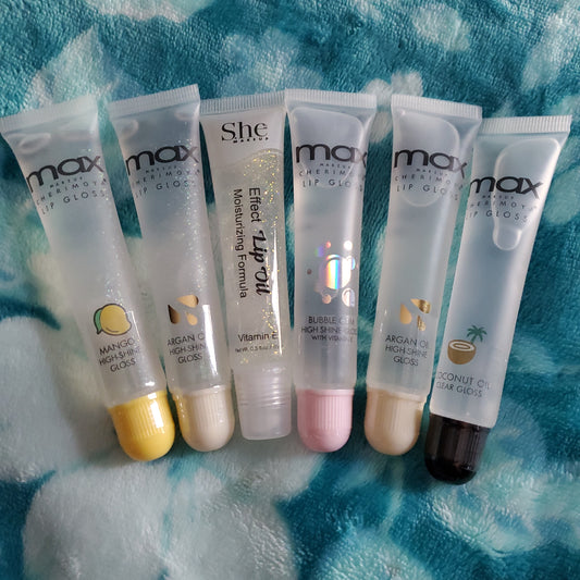 1 Clear lipgloss