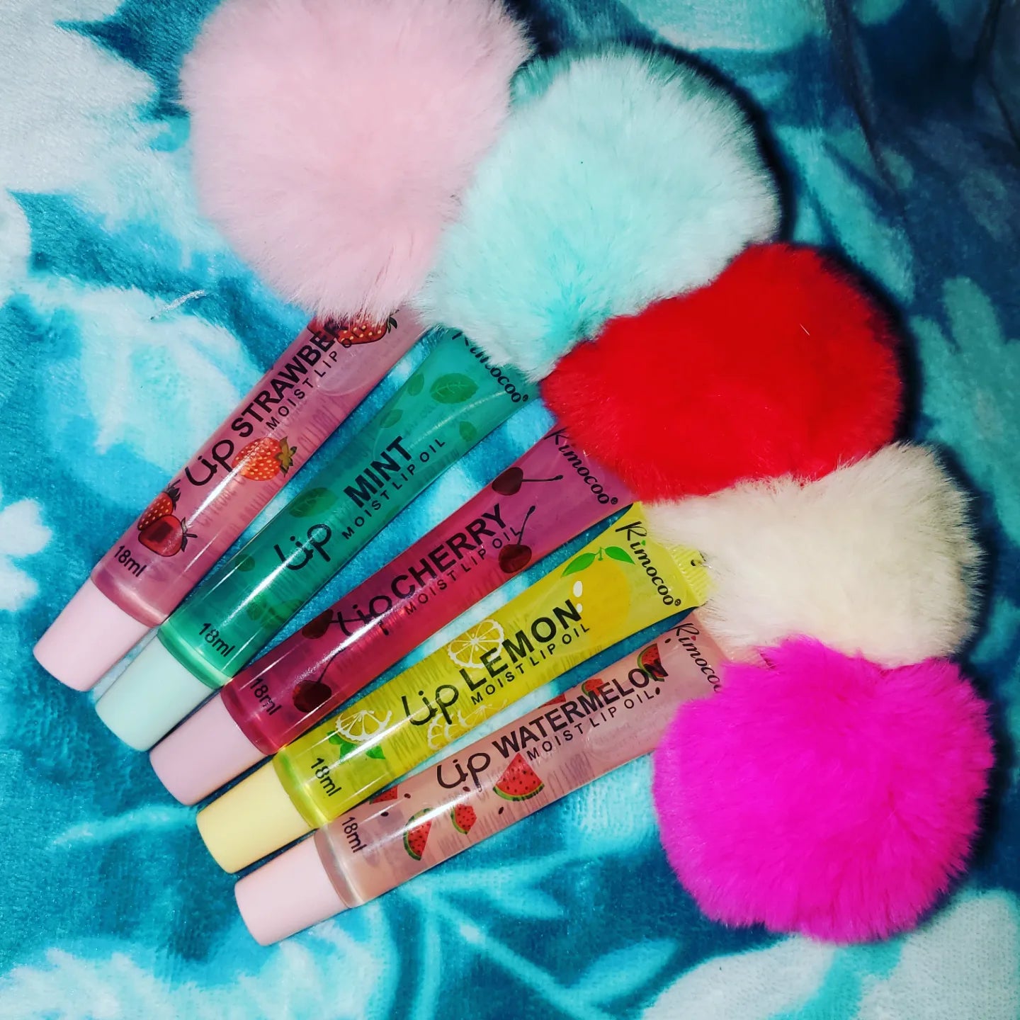 5 Pompom lipgloss